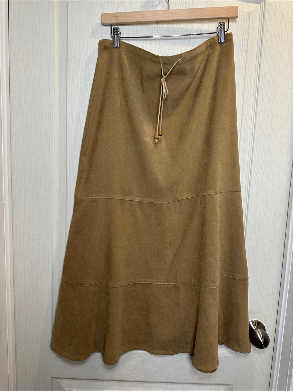 dressbarn ultra-suede Midaxi skirt 10